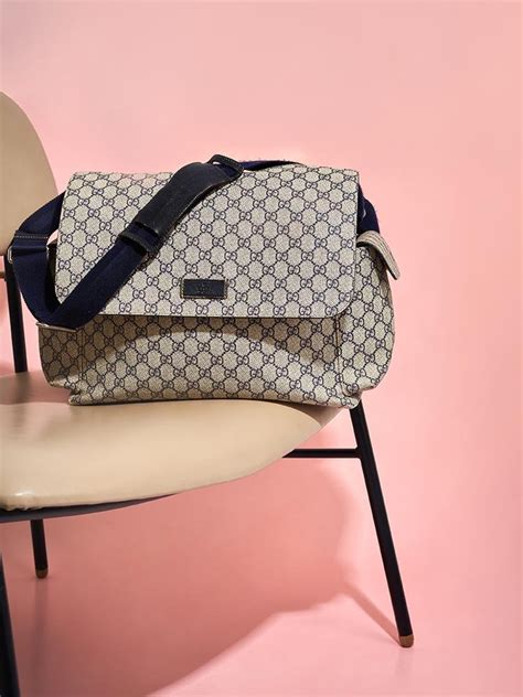 gucci bolsa maternidade|Bolsa Gucci Maternidade GG Supreme .